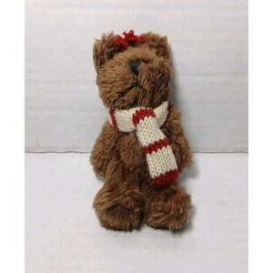 Vintage Polo Ralph Lauren Bear Tree Ornament 2003 Plush Stuffed Bear